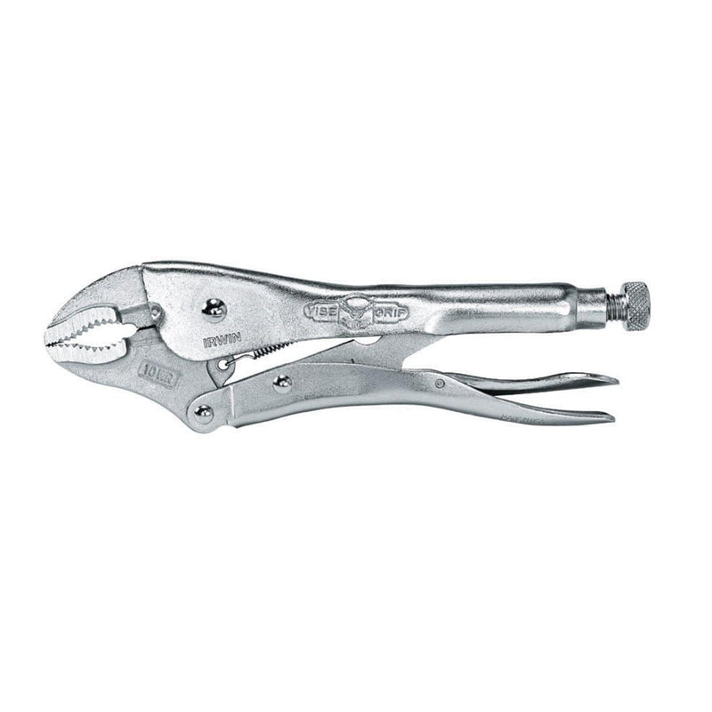 Vise Grip 0502L3 Pliers Locking Curved Jaw 10 In. W/Wire Cutter Ad - Pelican Power Tool