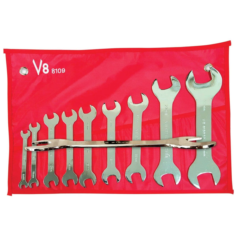 V-8 Tools 8109 Wre Set 9Pc Super Thin 18 Sizes - Pelican Power Tool