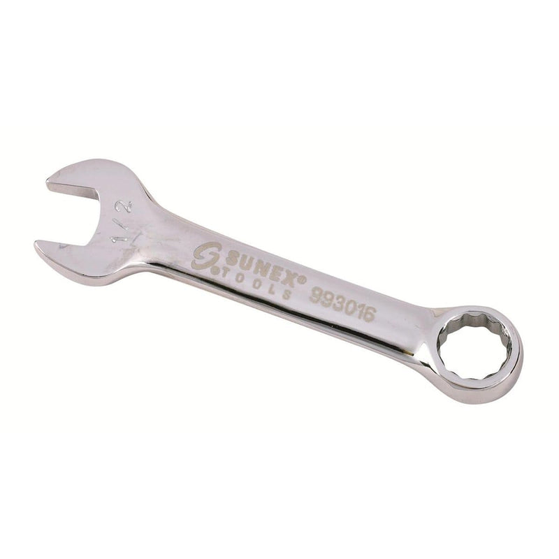 Sunex 993016 1/2" Stubby Combination Wrench - Pelican Power Tool