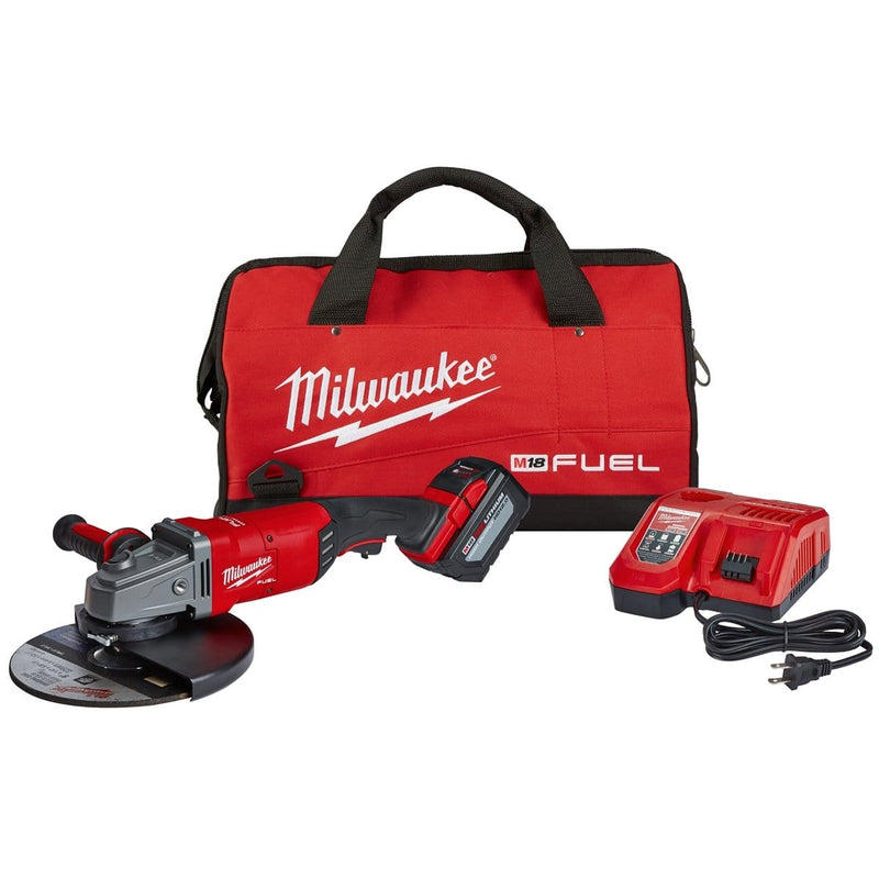 Milwaukee 2785-21HD M18 Fuel 7-9" Large Angle Grinder 1 Batt Kit - Pelican Power Tool