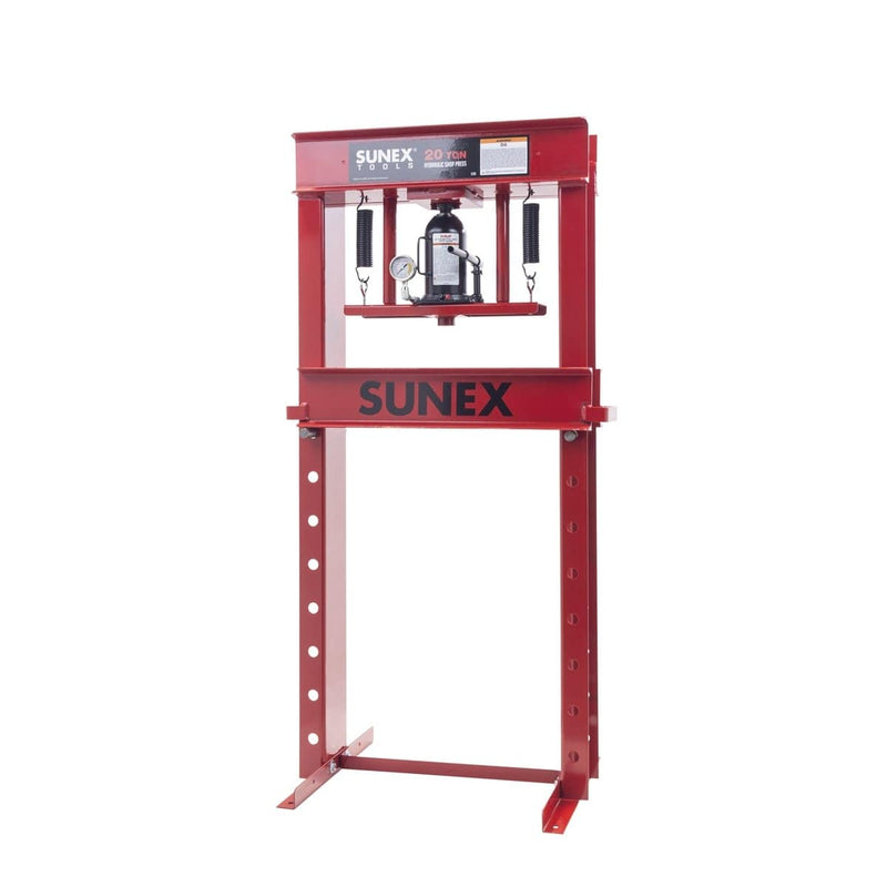 Sunex 5720 20 Ton Manual Hydraulic Shop Press - Pelican Power Tool