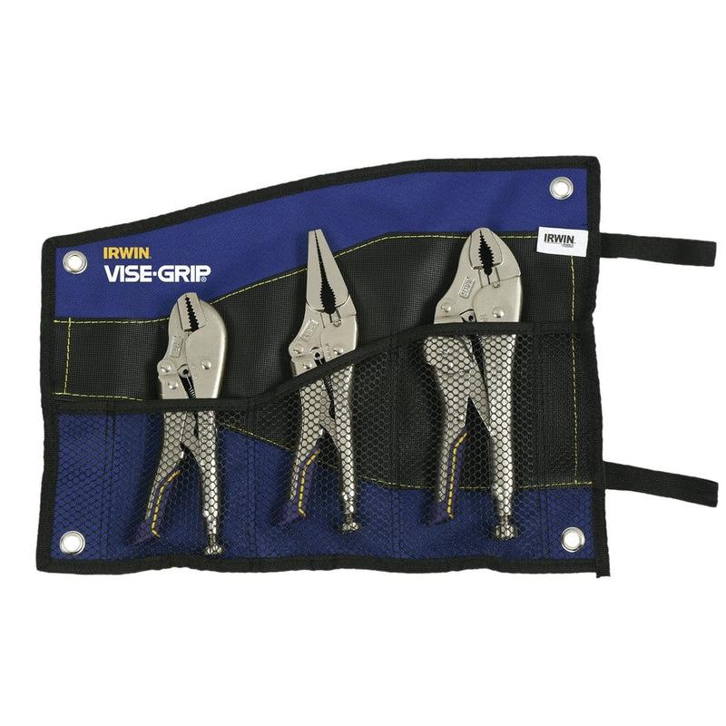 Vise Grip IRHT82591 Locking Pliers Fast Release 3Pc Kit - Pelican Power Tool