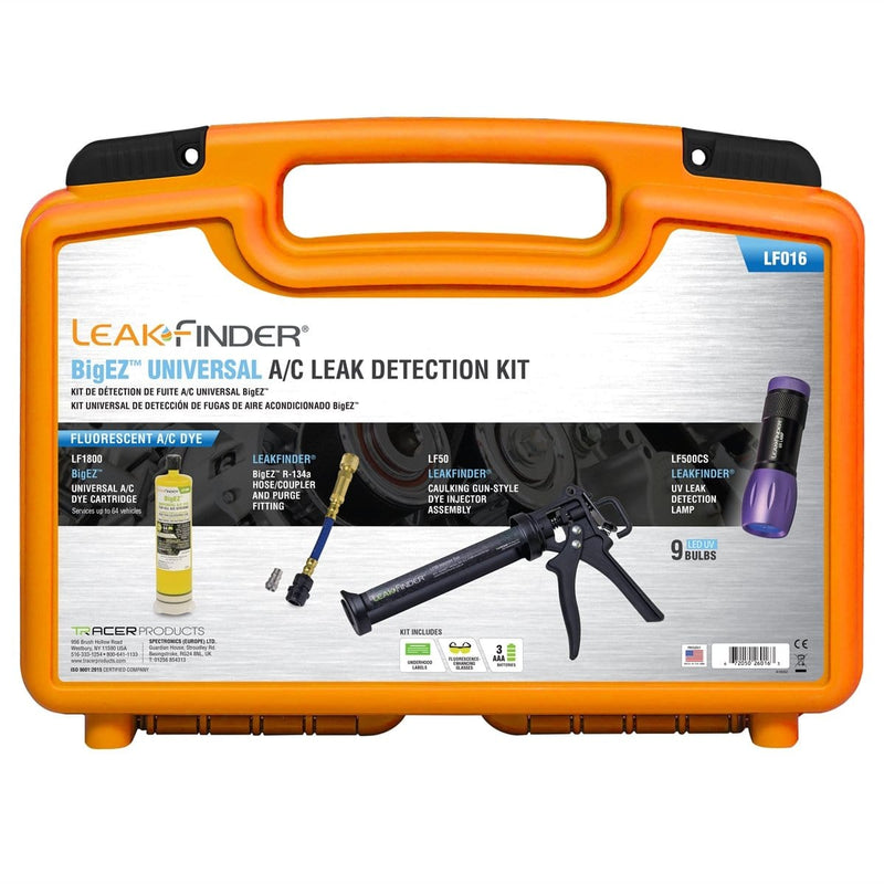 Tracer Products LF016 Leakfinder,Bigez,Ac,Kit - Pelican Power Tool