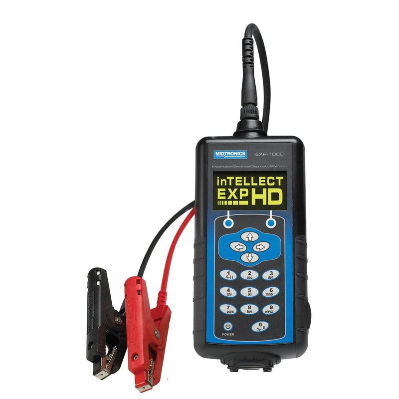 Midtronics EXP-1000-HD-AMP Dig Battery Elec Sys Analyzer W/Inductive Amp-Clam - Pelican Power Tool