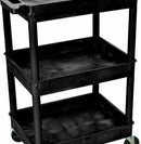 Luxor STC111 3 Shelf Tub Cart 18 x 24 - Pelican Power Tool