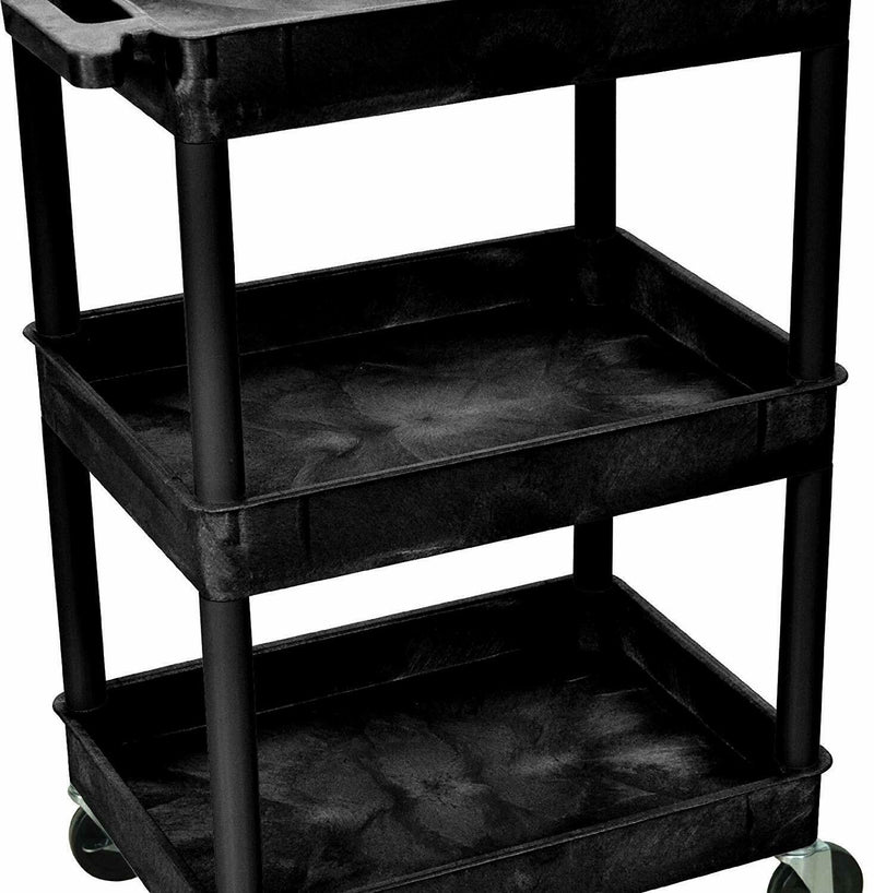 Luxor STC111 3 Shelf Tub Cart 18 x 24 - Pelican Power Tool