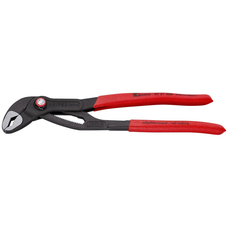 Knipex 87 21 250 10" Quick Set Cobra Pliers - Pelican Power Tool