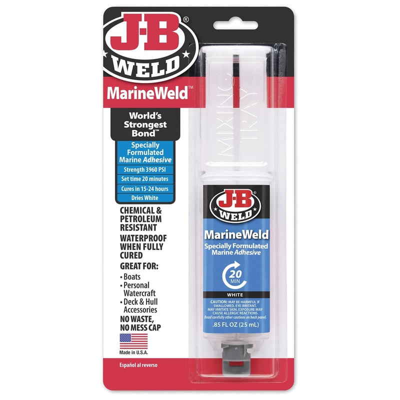 J B Weld 50172 J-B Marineweld Syringe- 25 Ml. - Pelican Power Tool