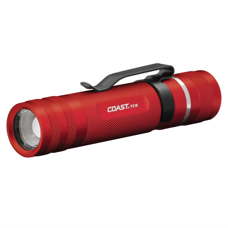 COAST Products 20757 Px1R Rechargeable Led Flashlight Red Body - Pelican Power Tool