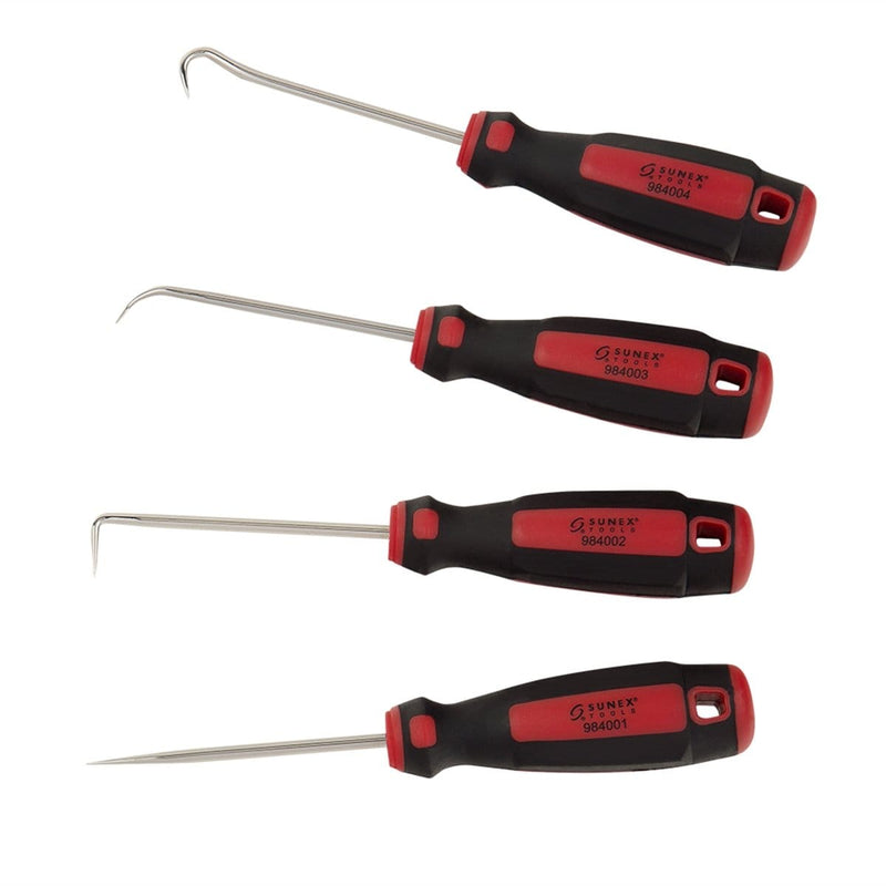Sunex 9840 4-Piece Pick Set - Pelican Power Tool