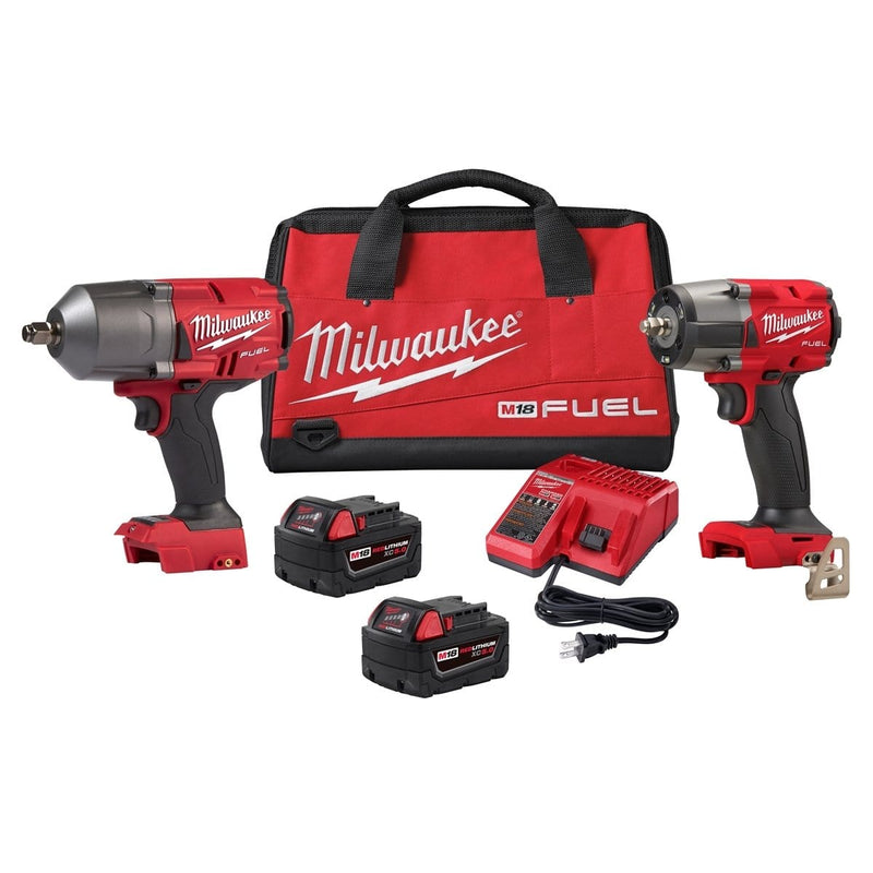 Milwaukee 2988-22 M18 Fuel Auto 2Pc Fastening Combo Kit - Pelican Power Tool