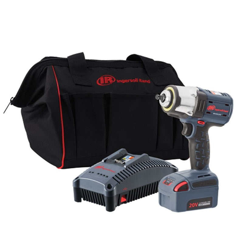 Ingersoll Rand W5133-K12 3/8 High Torque Impact Wrench - 1-Bat Kit - Pelican Power Tool