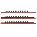 GearWrench 83103 3Pc Slide Socket Rail System (Red Only Set) - Pelican Power Tool