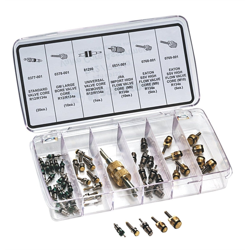 Mastercool 91337 Valve Core Assortment R12/R134A - Pelican Power Tool