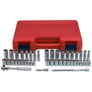 K Tool International KTI-21044 44-Piece 1/4 " Dr 6-Pt Sae And - Pelican Power Tool