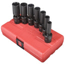 Sunex 3656 Socket Set Impact 3/8In. Drive 7Pc Deep Sae Univ - Pelican Power Tool