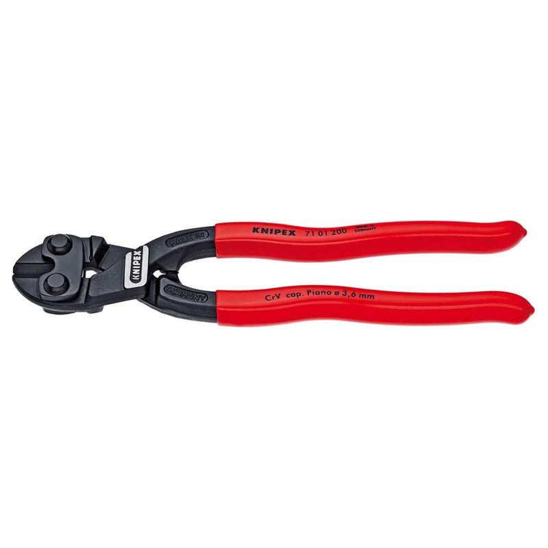 Knipex 71 01 200 SBA 8" Cobolt Mini Bolt Cutter Carded - Pelican Power Tool