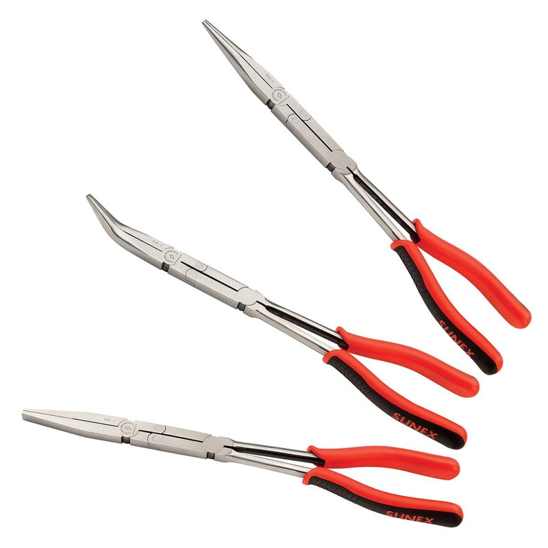 Sunex 3608V Long Reach Compound Pliers Set 3-Piec - Pelican Power Tool