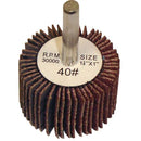 The Main Resource TMRMI506 Flap Wheel 1.5" X 1" X 1/4" - 40 Grit - Pelican Power Tool