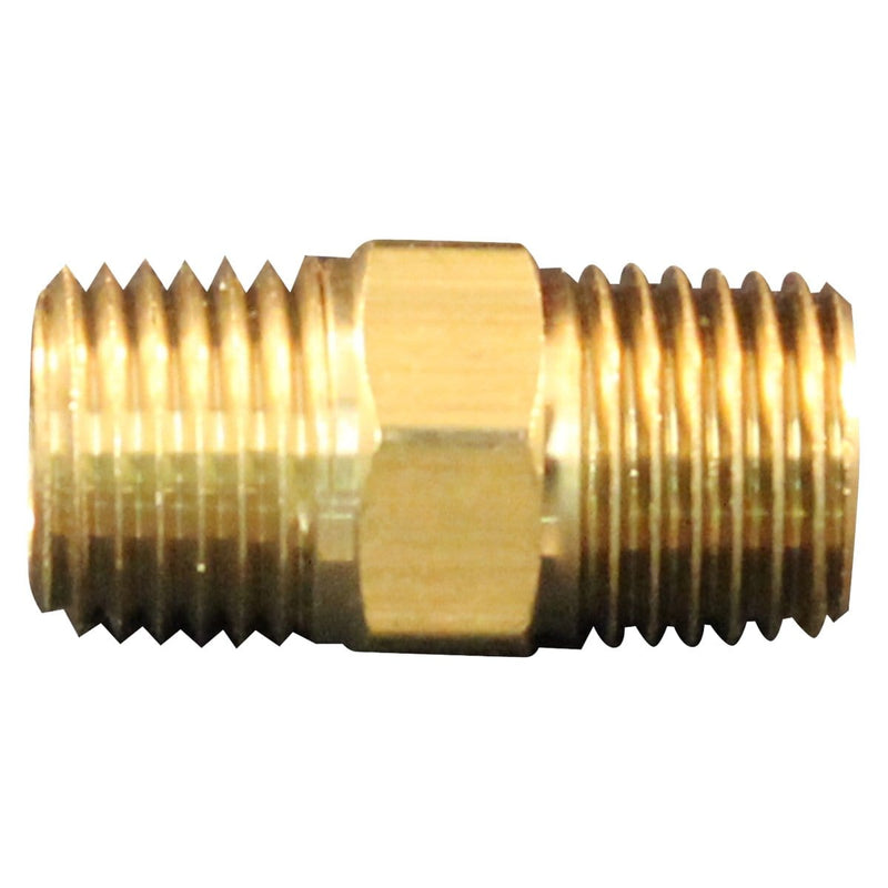 Milton Industries s-646 M. Hex Nipple, 1/4" Npt, 2/Cd - Pelican Power Tool