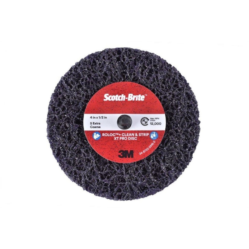 3M 21552 Scotch-Brite Xt Pro Disc 4 In X 1/2 In - Pelican Power Tool