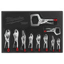 Milwaukee 48-22-3690 10-Pc Torque Lock Curved Jaw Pliers Kit - Pelican Power Tool