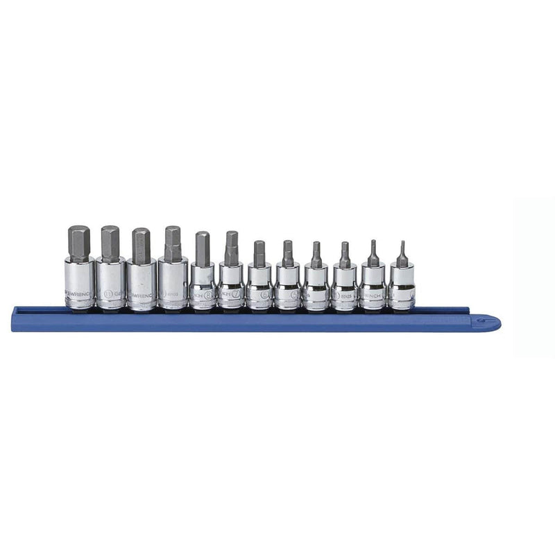GearWrench 80580 12Pc 3/8" Drive Metric Hex Bit Socket Set - Pelican Power Tool