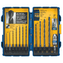 Hanson 4935643 12 Piece Black Oxide Hex Shank Drill Bit Set - Pelican Power Tool