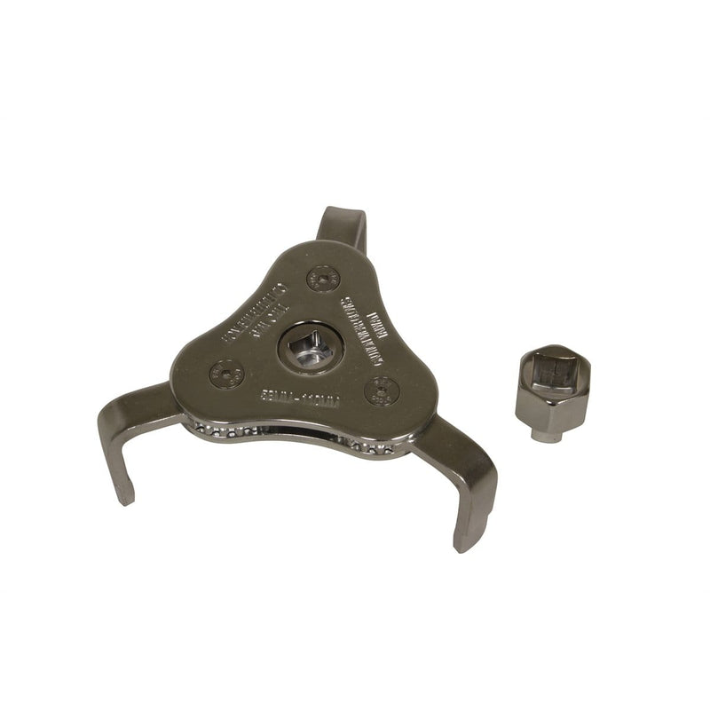 Lisle 63850 58-110Mm 3 Jaw Wrench & Adapter - Pelican Power Tool