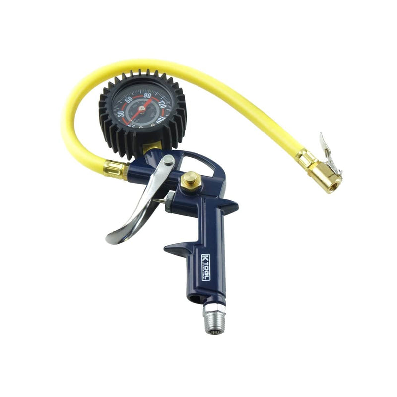 K Tool International MP600000AV Tire Inflator With 2 Gauge - Pelican Power Tool