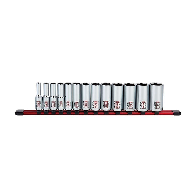 Sunex 39001D 13-Piece 3/8 In. Drive Deep Socket Se - Pelican Power Tool