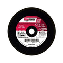 Firepower 1423-3143 Cut-Off Wheel, 3"X 1/16" X 3/8" - Pelican Power Tool