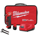 Milwaukee 2485-22 M12 Fuel Right Angle Die Grinder 2 Batt Kit - Pelican Power Tool