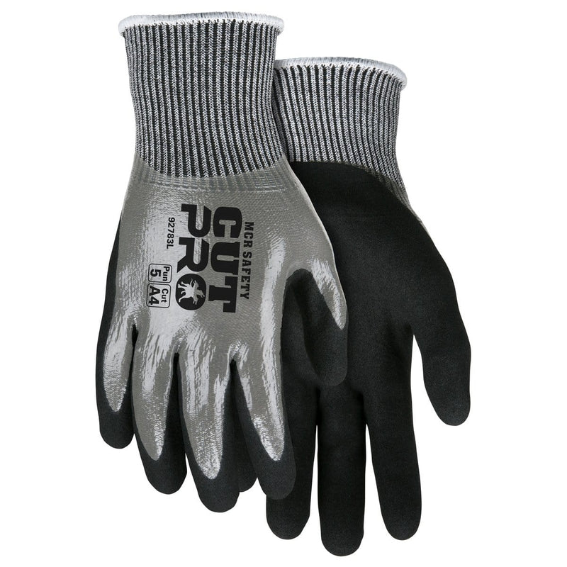 MCR Safety 92783L Cut ProvÇ¬† 13 Gauge Foam Nitrile Palm Over Flat Nitr - Pelican Power Tool