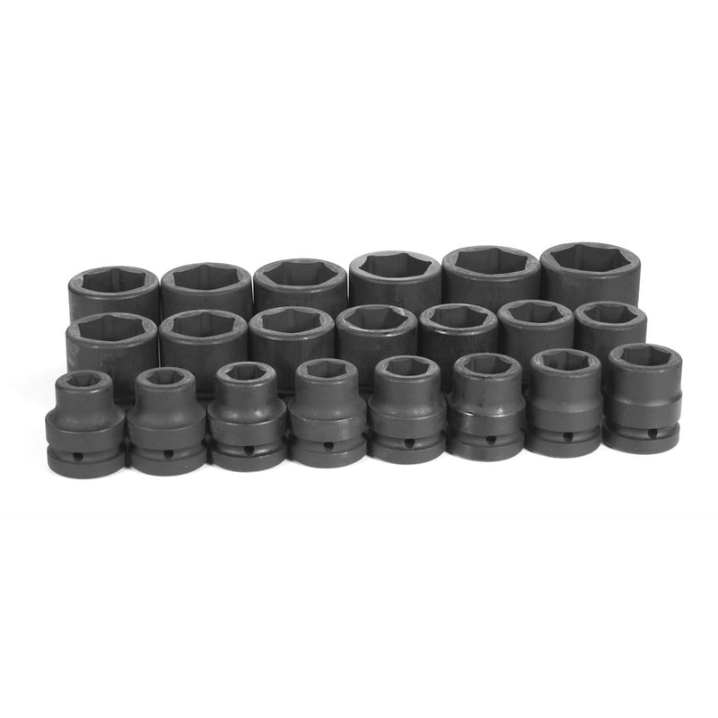 Grey Pneumatic 9021 1" Dr. 21-Piece Fractional Set 3/4" to 2" - Pelican Power Tool