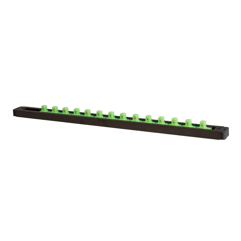 Mechanics Time Saver MTS-LAS38MBG 3/8"Drive Lock-A-Socket In Matte Black/Green Posts - Pelican Power Tool