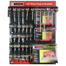 K Tool International KTI-0805 K Tool International 1/4" Drive Tool Board Display - Pelican Power Tool