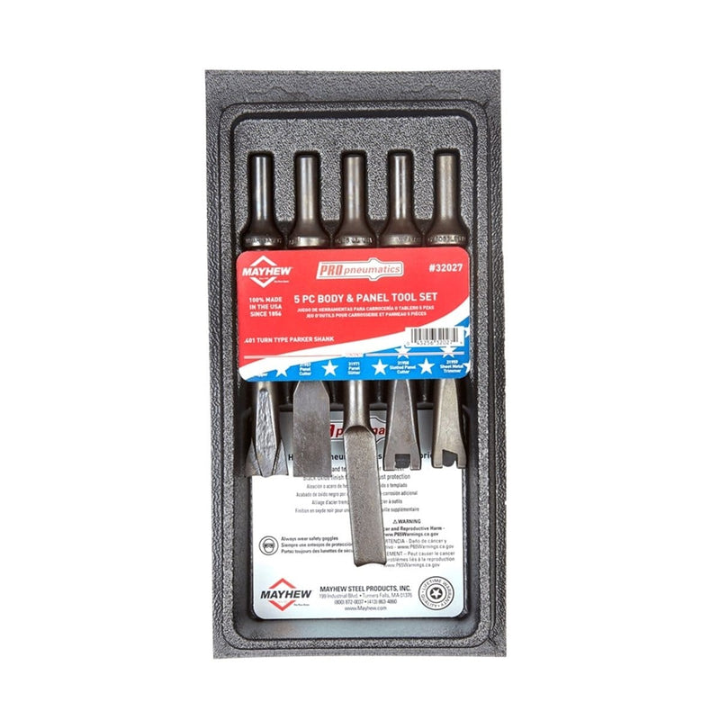 Mayhew 32027 Pneu Body Panel Set 5-Pc - Pelican Power Tool