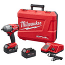 Milwaukee 2861-22 M18 Fuel 1/2" Mid-Torque Imp Wrench Friction Ring (2) Batt Kit - Pelican Power Tool