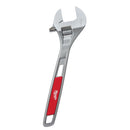 Milwaukee 48-22-7415 15" Chrome Plated Adjustable Wrench - Pelican Power Tool