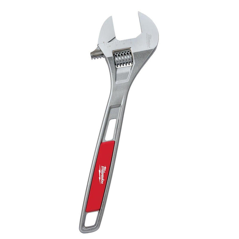 Milwaukee 48-22-7415 15" Chrome Plated Adjustable Wrench - Pelican Power Tool