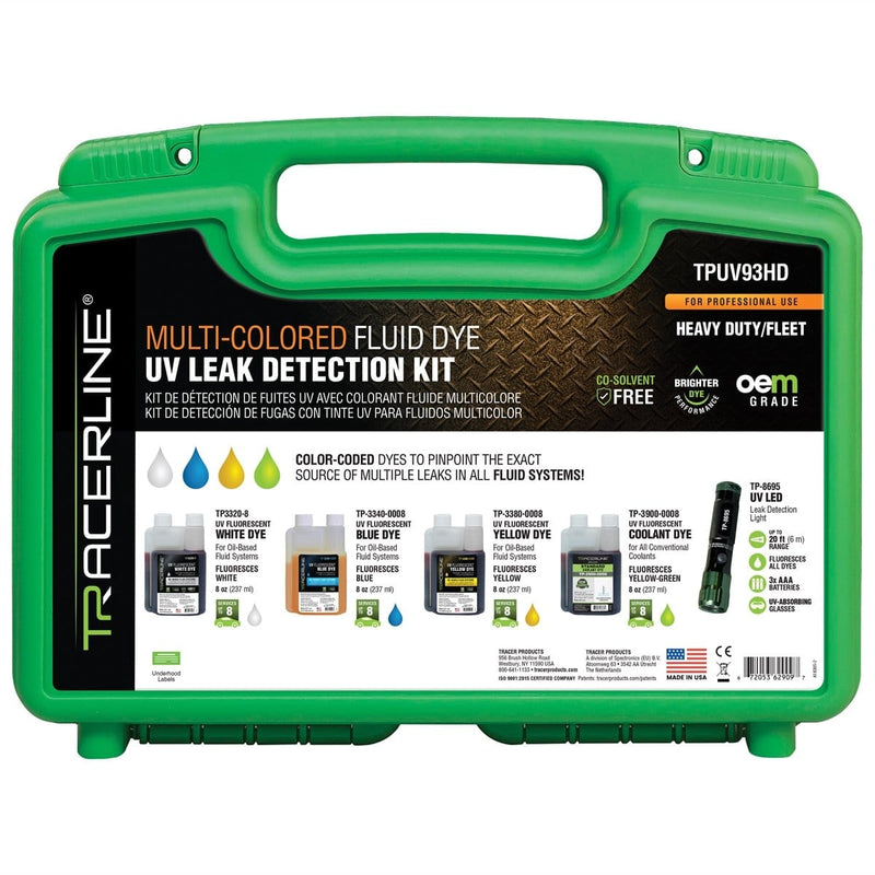 Tracer Products TPUV93HD Leak Detection Kit - Pelican Power Tool