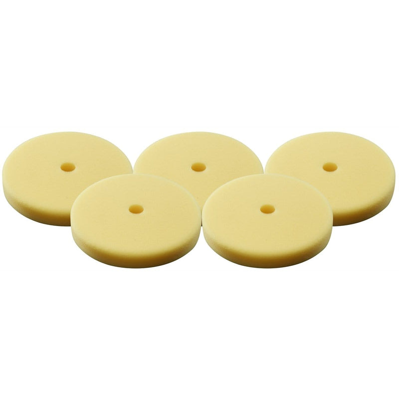 Milwaukee 49-36-5790 5-Pc, 3" Yellow Foam Polishing Pad For 2438-20 - Pelican Power Tool