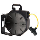 K Tool International KTI-73341 50Ft Cord Reel 14/3 Tri-Tap Yellow Cord - Pelican Power Tool