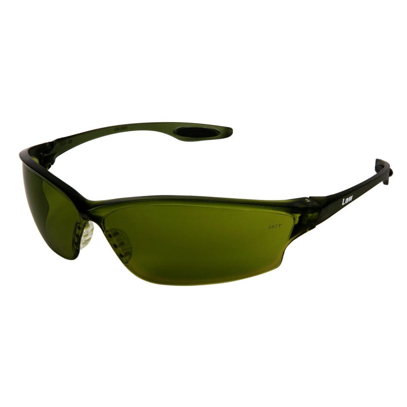 MCR Safety LW2150 Law LW2 Series Welding Safety Glasses Green Lens F - Pelican Power Tool