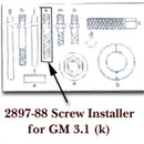 GearWrench KDS289788 Screw Installer For Gm 3.1 Letter (K) - Pelican Power Tool