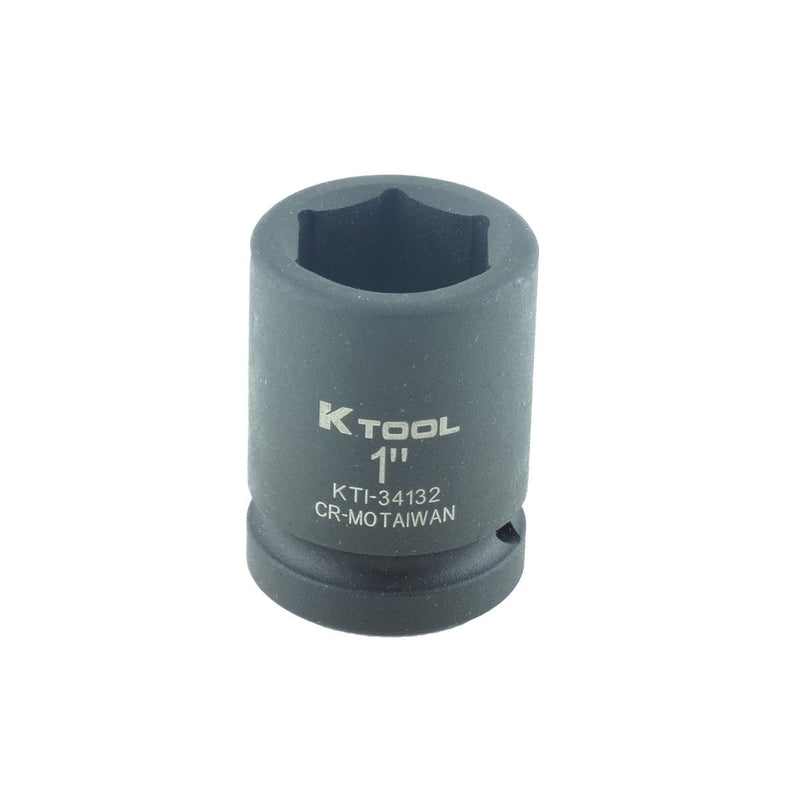 K Tool International KTI-34132 1" Soc Imp 3/4" Dr Standard 6 Pt - Pelican Power Tool