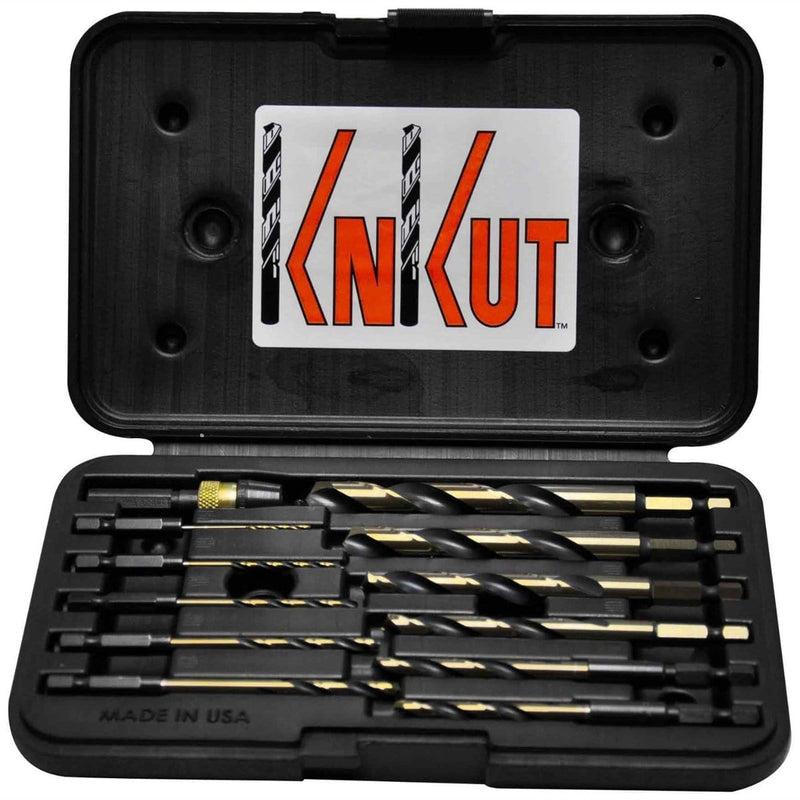 R W THOMPSON INC 12KKQRD 12 Pc 1/4" Shank Quick Release Drill - Pelican Power Tool