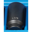 Grey Pneumatic 2146D 1/2" Drive 12-Point x 1-7/16" Deep Socket - Pelican Power Tool