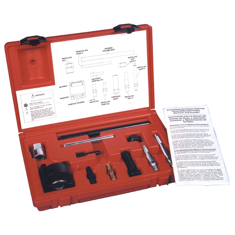 Lang Tools 5238 Puller Kit Pulley Power Steering - Pelican Power Tool